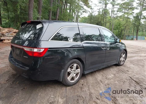 2012 Honda Odyssey Touring/Touring Elite from USA, damaged, VIN 5FNRL5H98CB146036
